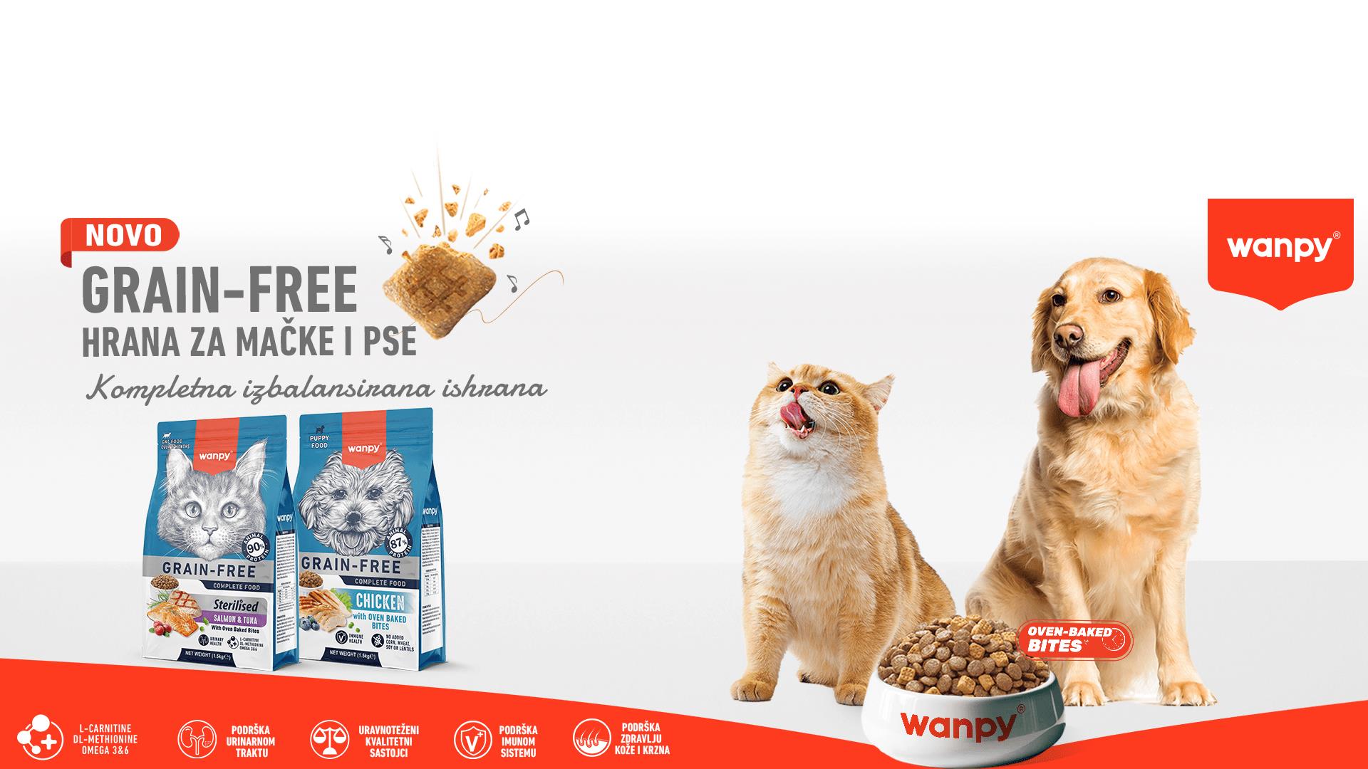 WANPY DRY HRANA ZA MAČKE I PSE
